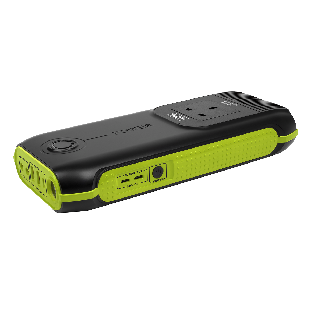 Sealey Power Pack With Work Light 160W AC 31200mAh Lithium-Ion Battery SPB160W