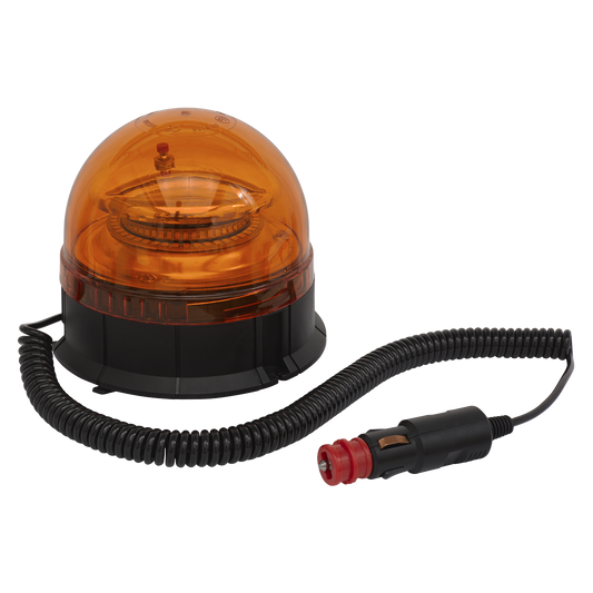 Sealey Warning Beacon LED 12V 24V Magnetic Base Emergency Light WB954LED
