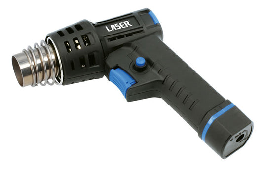 LASER 8815 Butane-Powered Hot Air Blow Gun With Piezo Ignition & Flame Lock