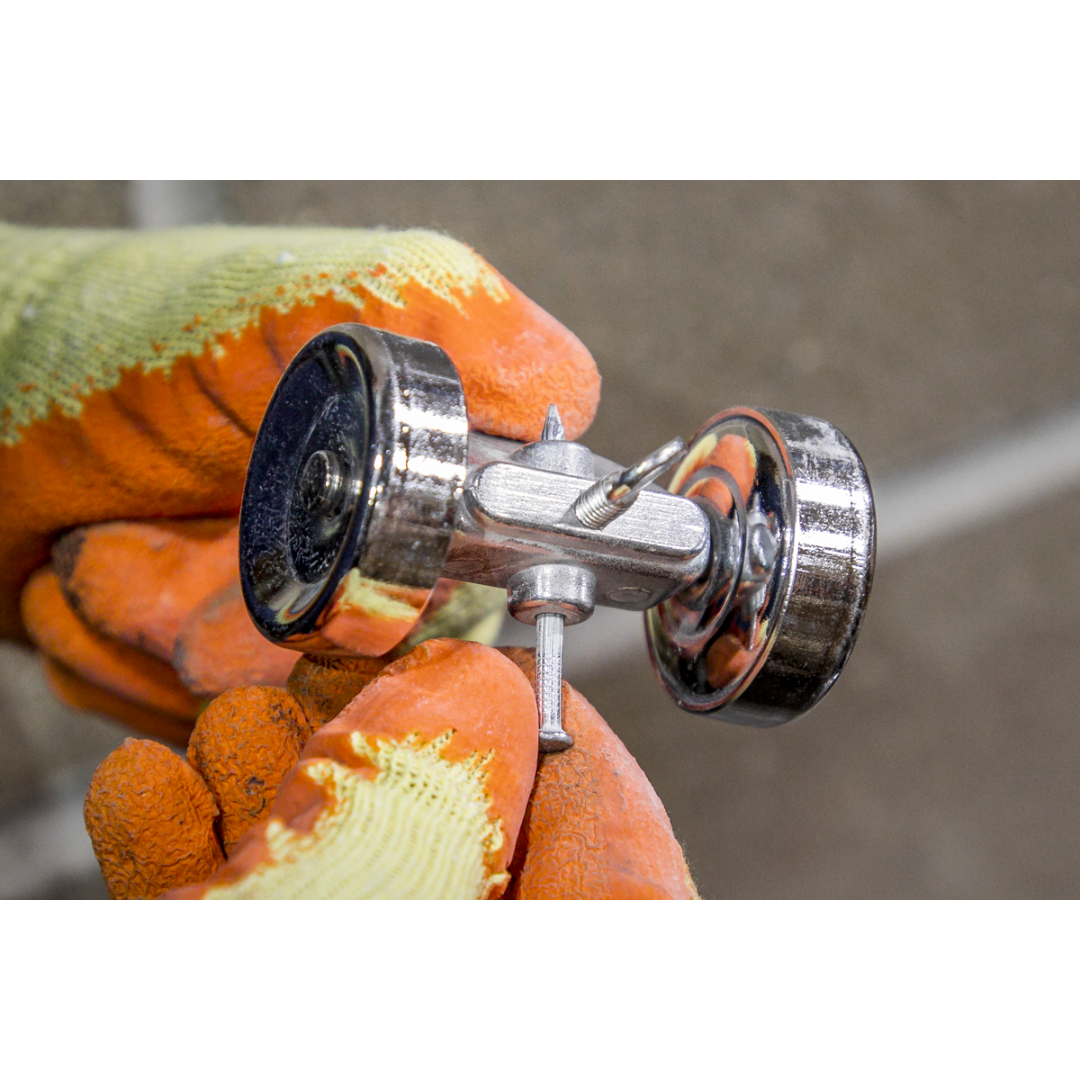 Sealey Skate Wheel Joint Raker Easy Grip Handle Adjustable Hardened Nail SR705