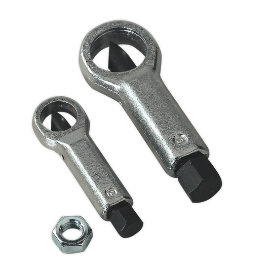 Sealey Nut Splitter Set Drop Forged Chrome Molybdenum Steel 2 Pieces AK84