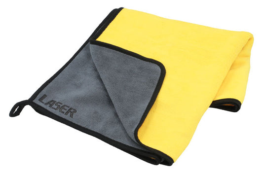 LASER 8833 XL Microfibre Coral Fleece Drying Towel 120x60cm 500gsm Quick Drying