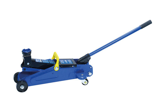 LASER 8835 Compact Trolley Jack 2 Tonne Capacity Short Chassis Portable Design