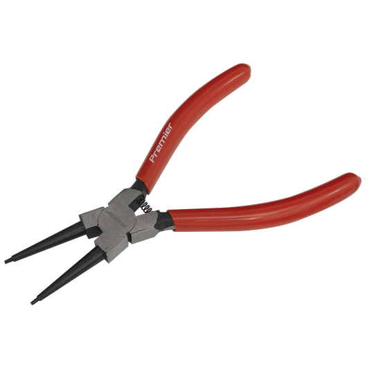 Sealey Circlip Pliers Internal Straight Nose Chrome Vanadium Steel 140mm AK84534