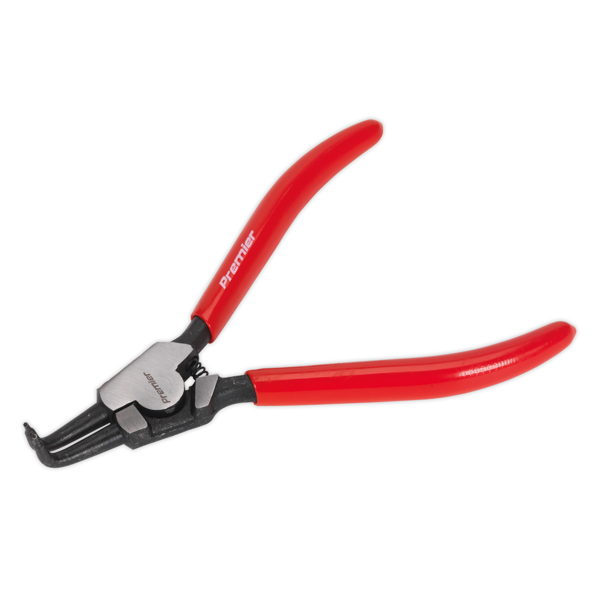 Sealey Circlip Pliers External Bent Nose Chrome Vanadium Steel 180mm AK84541