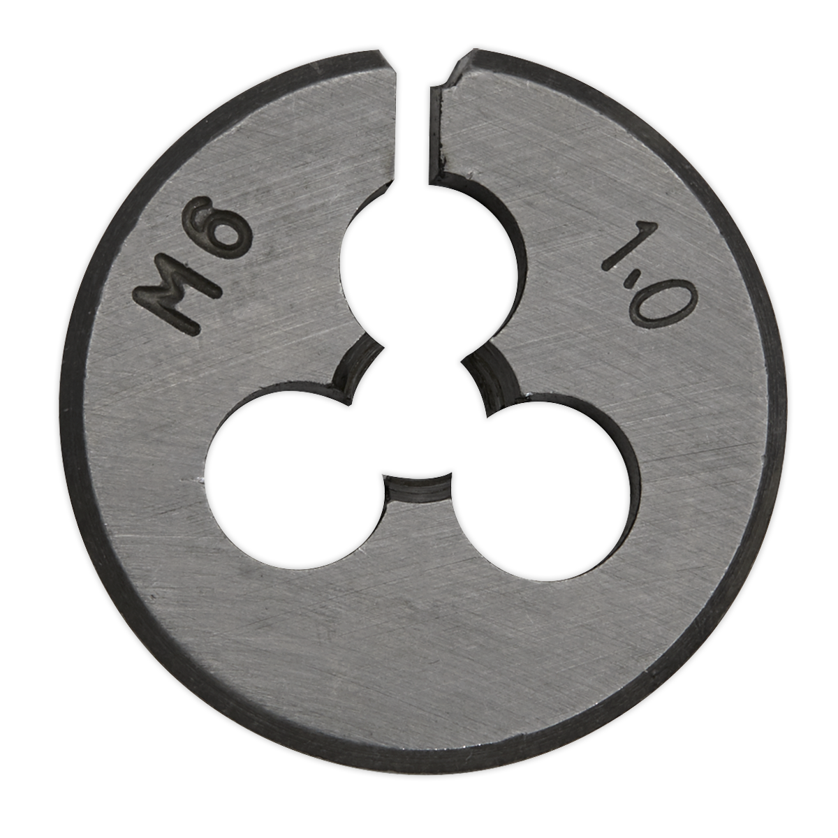 Sealey M6 x 1mm Steel Split Die Supplied With Plastic Storage Case SSDM6
