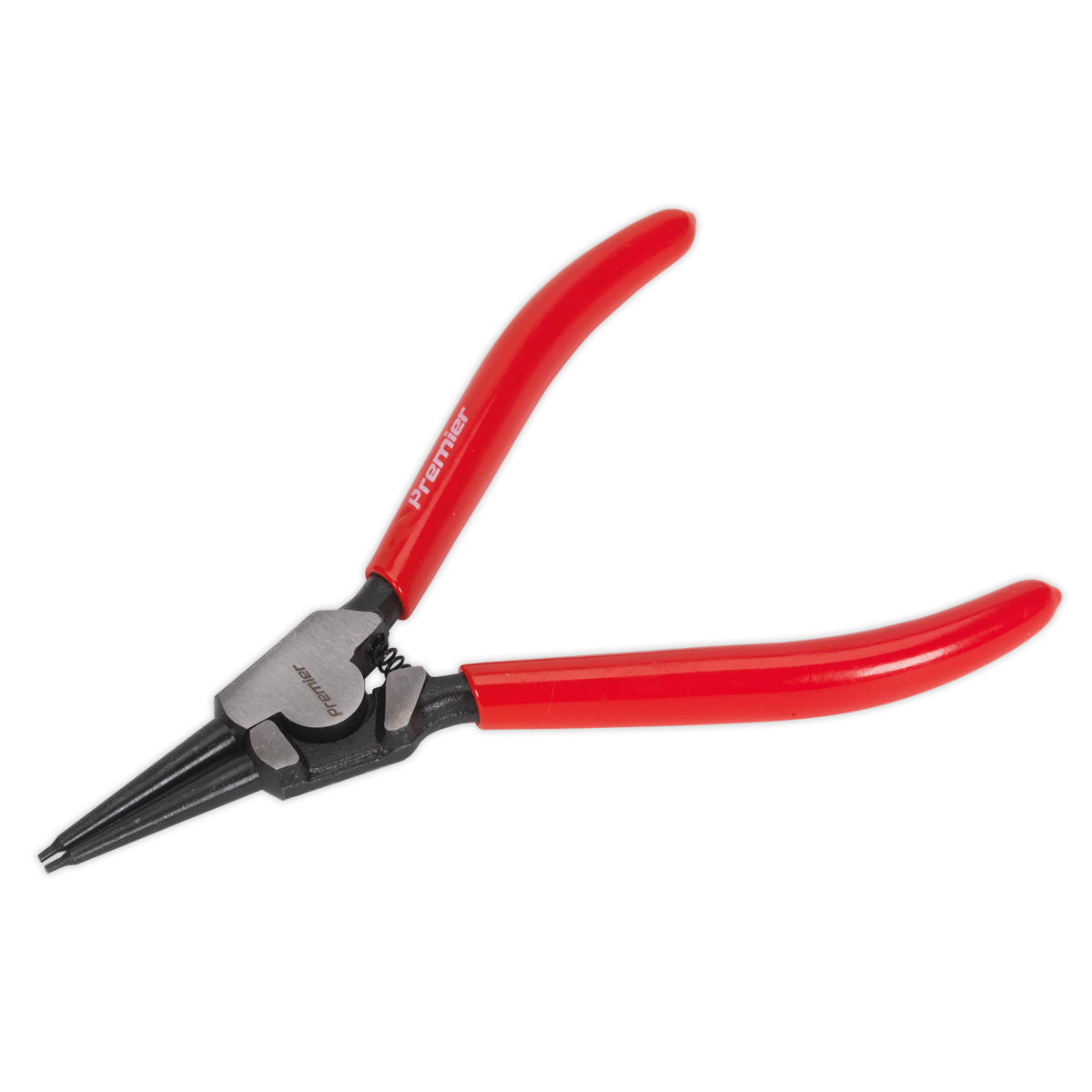 Sealey Circlip Pliers External Straight Nose Chrome Vanadium Steel 180mm AK84542