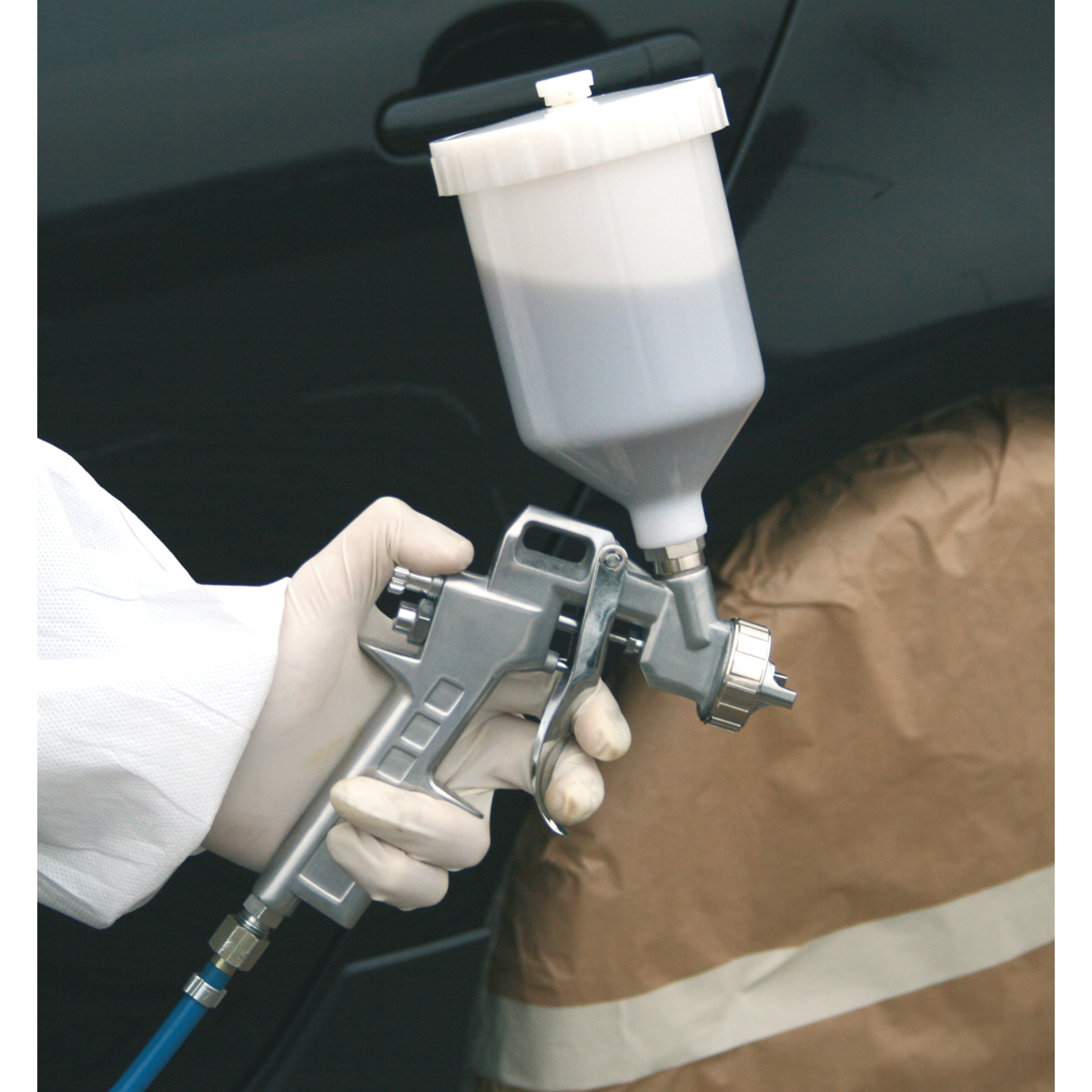 Sealey Spray Gun Gravity Feed 2.2mm Primer Under Coat Adhesives Paint SSG501