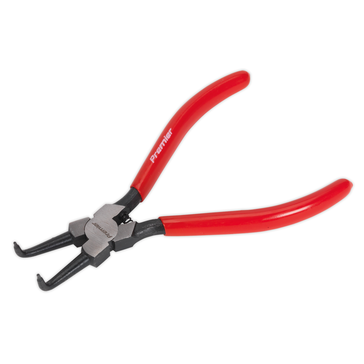 Sealey Circlip Pliers Internal Bent Nose 180mm Phosphate Finish AK84543