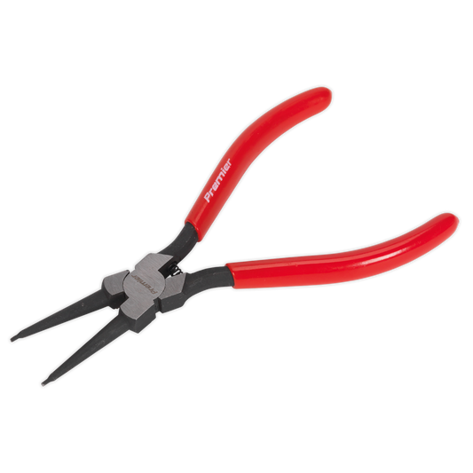 Sealey Circlip Pliers Internal Straight Nose Chrome Vanadium Steel 180mm AK84544