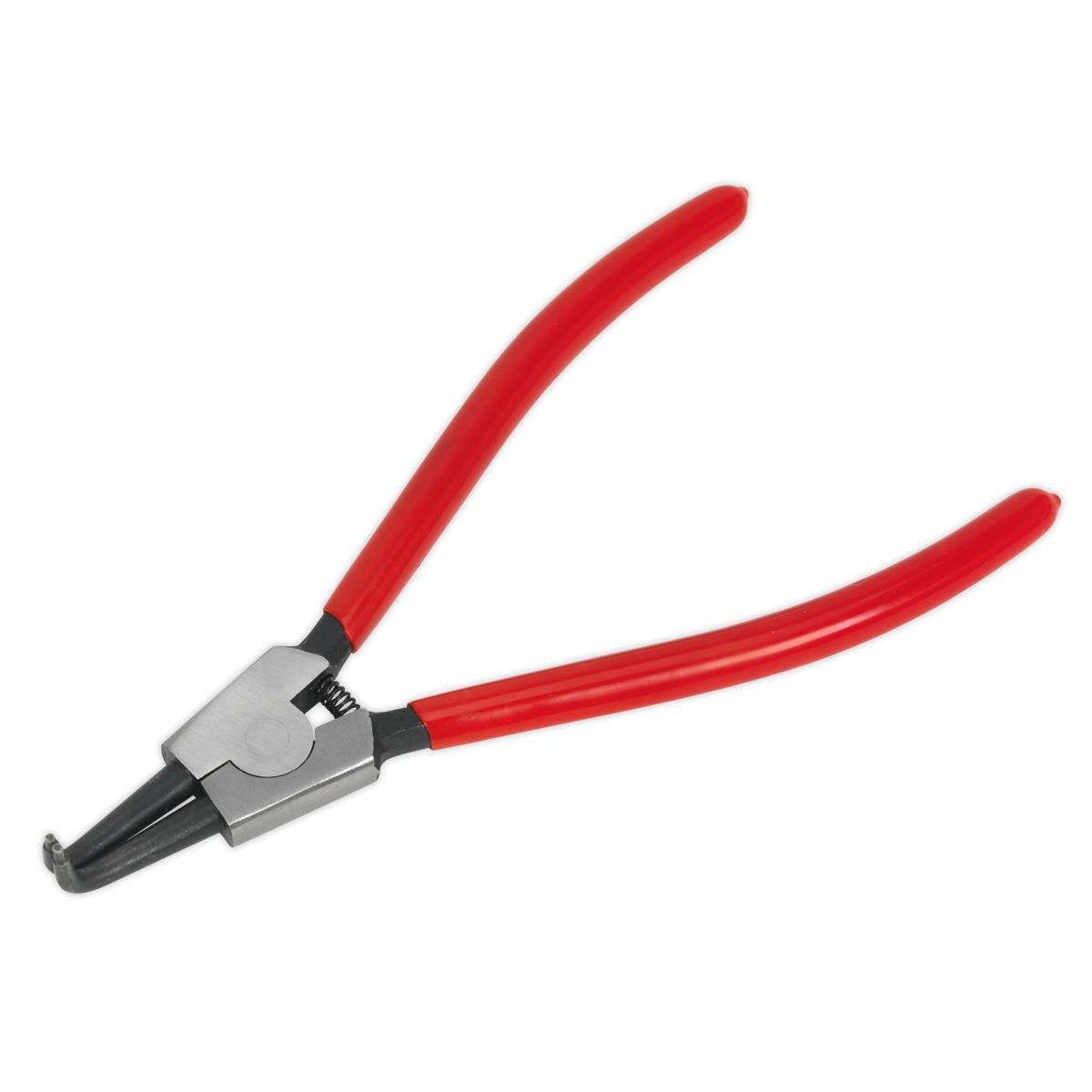 Sealey Circlip Pliers With Vinyl Dipped Handles External Bent Nose 230mm AK84561