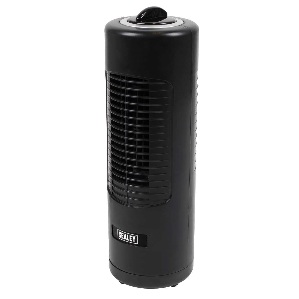 Sealey 12" Oscillating Desk Tower Fan 2-Speed With Matte Finish - Black STF12C