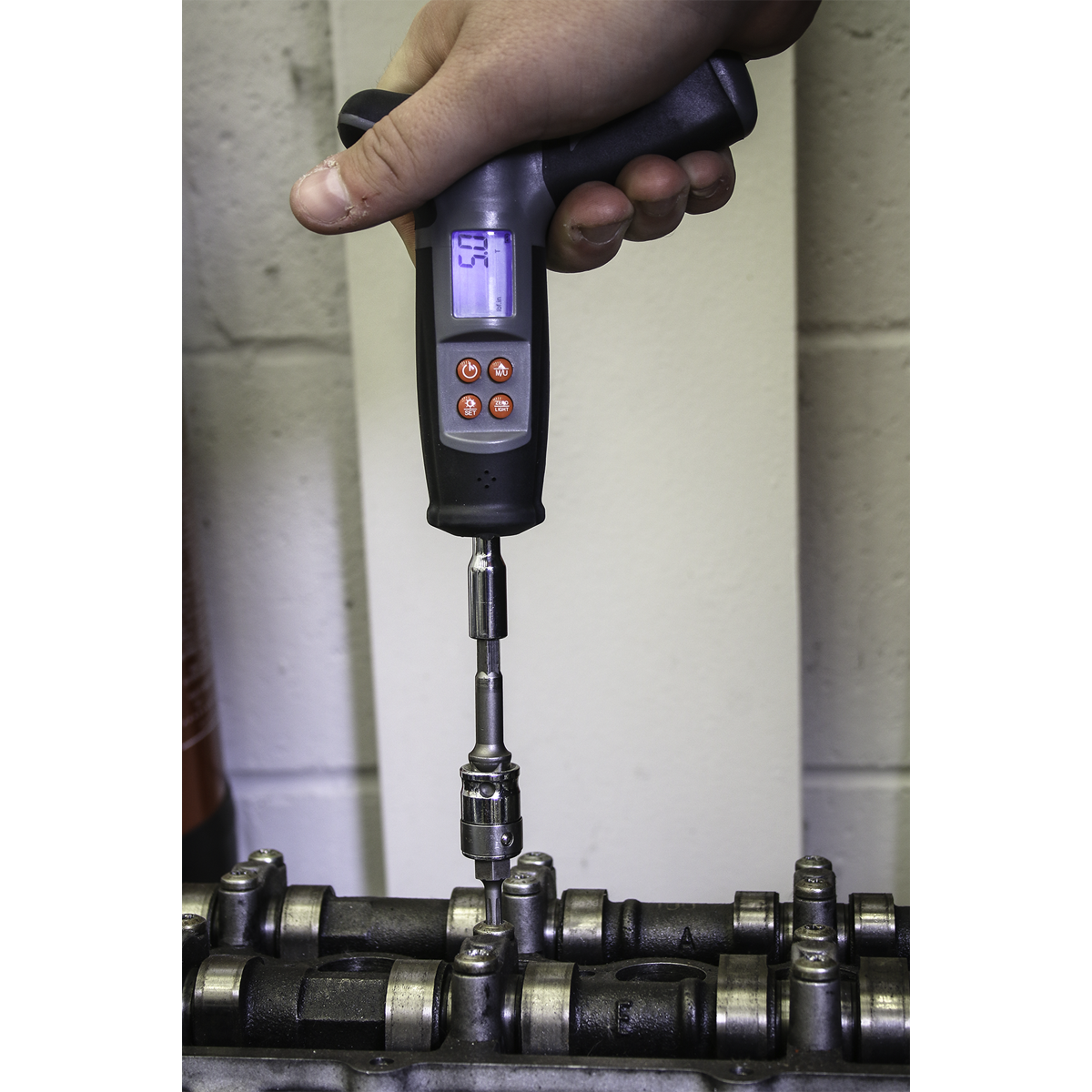 Sealey Torque Screwdriver Digital 0-20Nm 1/4" Hex Drive Black/Grey STS104