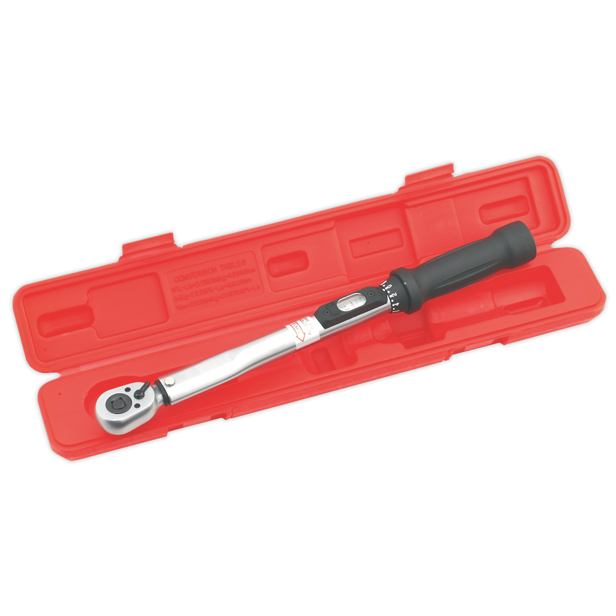 Sealey 3/8" Square Drive Locking Micrometer Type Torque Wrench 10-110Nm STW200