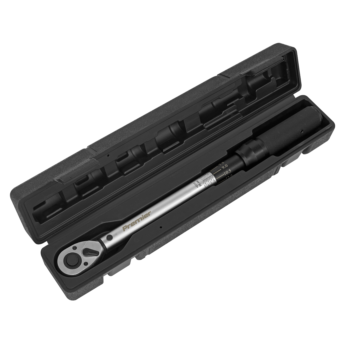 Sealey Torque Wrench Micrometer Style 40-210Nm 1/2" Square Drive STW400