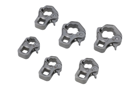LASER 8874 Ratchet Flare Nut Wrench Set 6pc 3/8" Inch Drive Stainless Steel