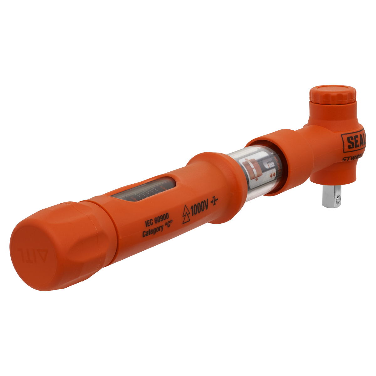 Sealey 3/8" Square Drive Calibrated Insulated Torque Wrench 5-25Nm STW805