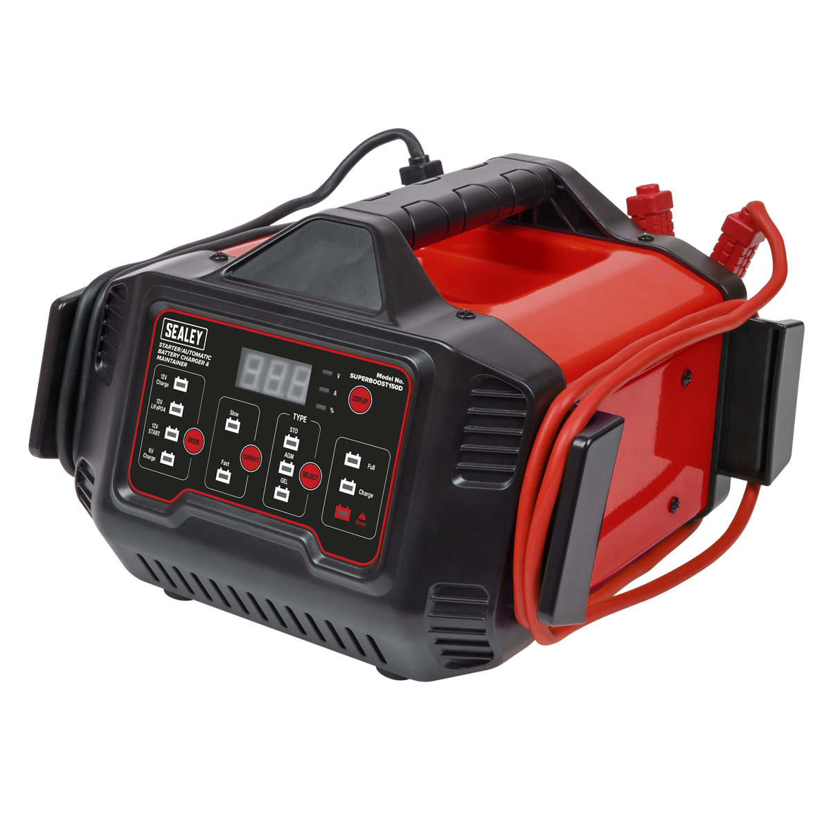 Sealey 6/12V 150A Starter Automatic Battery Charger Maintainer SUPERBOOST150D
