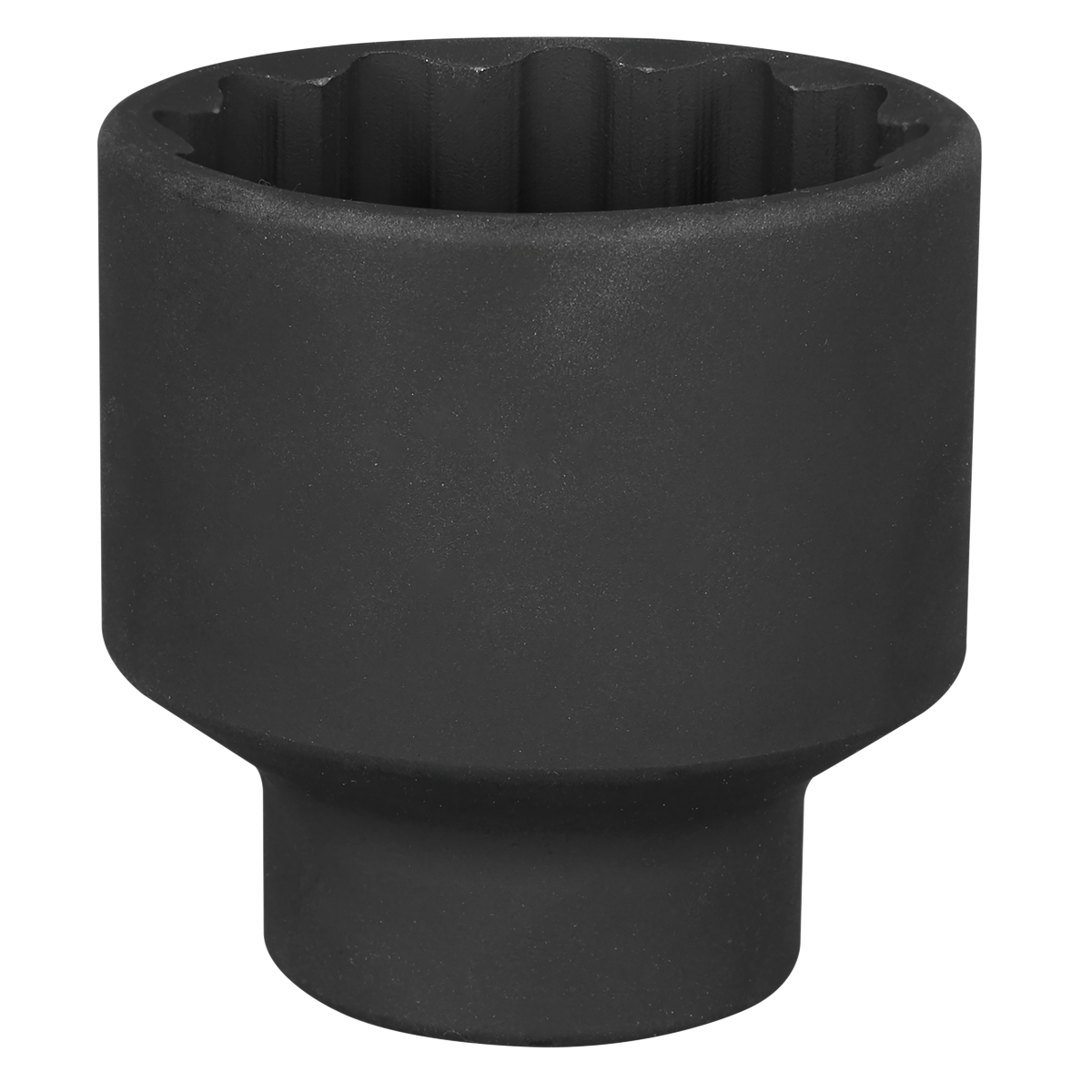 Sealey 12 Point Impact Socket 56mm Bi-Hex Deep 3/4" Square Drive Black SX021