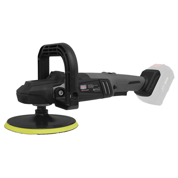 Sealey 20V SV20 Series Ø180mm Brushless Rotary Polisher - Body Only CP20VRPX
