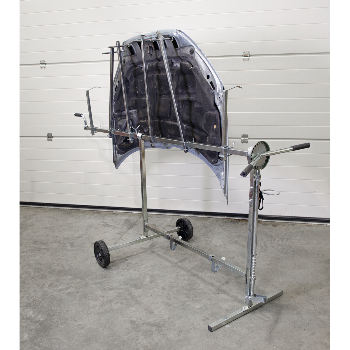 Sealey Universal Mobile Rotating Panel Stand For Door Bonnet Bumper Wings MK73
