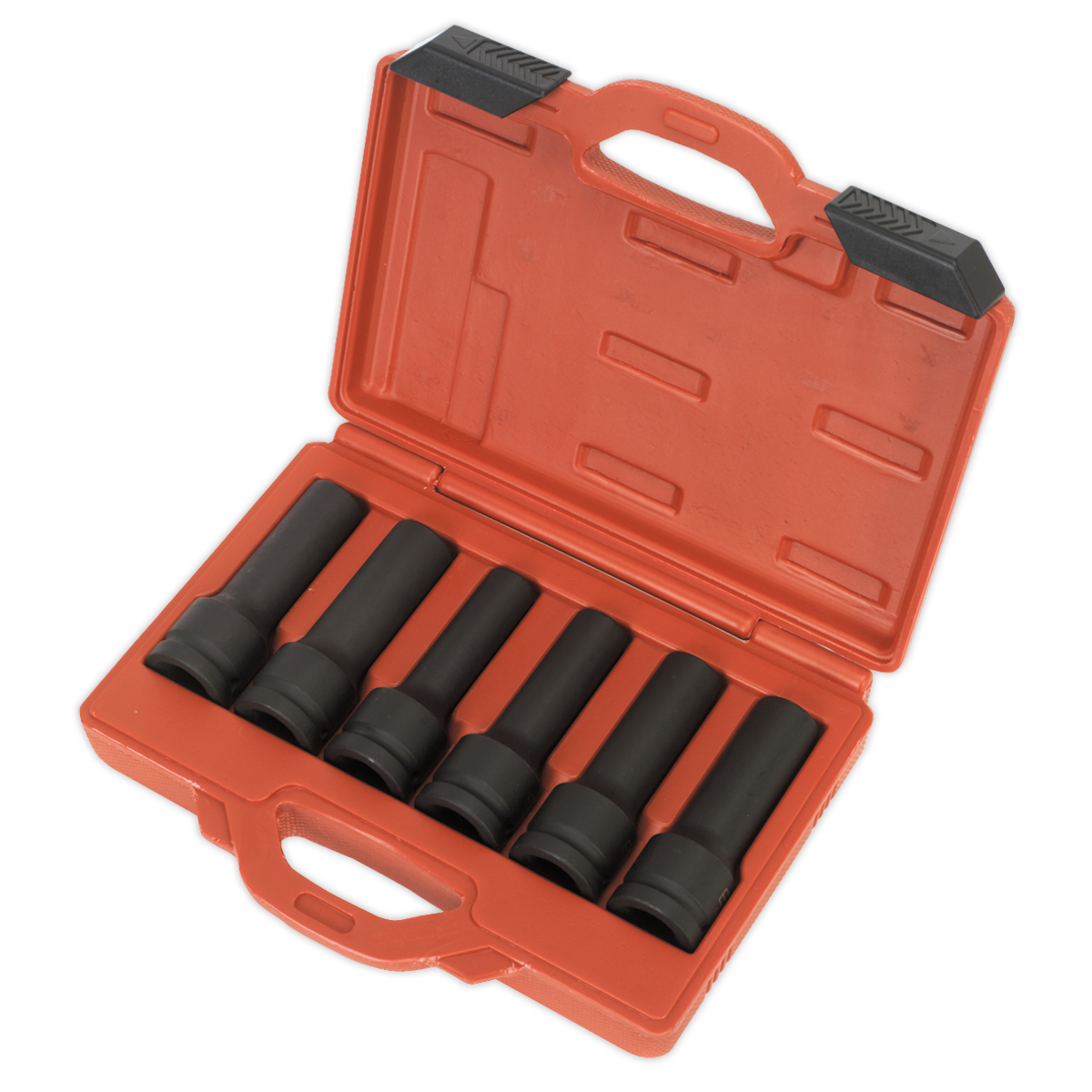Sealey 3/4" Square Drive Impact 12 Point & TRX-Star Female Deep Socket Set SX099