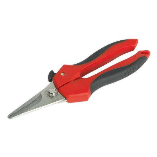 Sealey Universal Shears With Safety Lock Japanese Stainless Steel 190mm AK8525