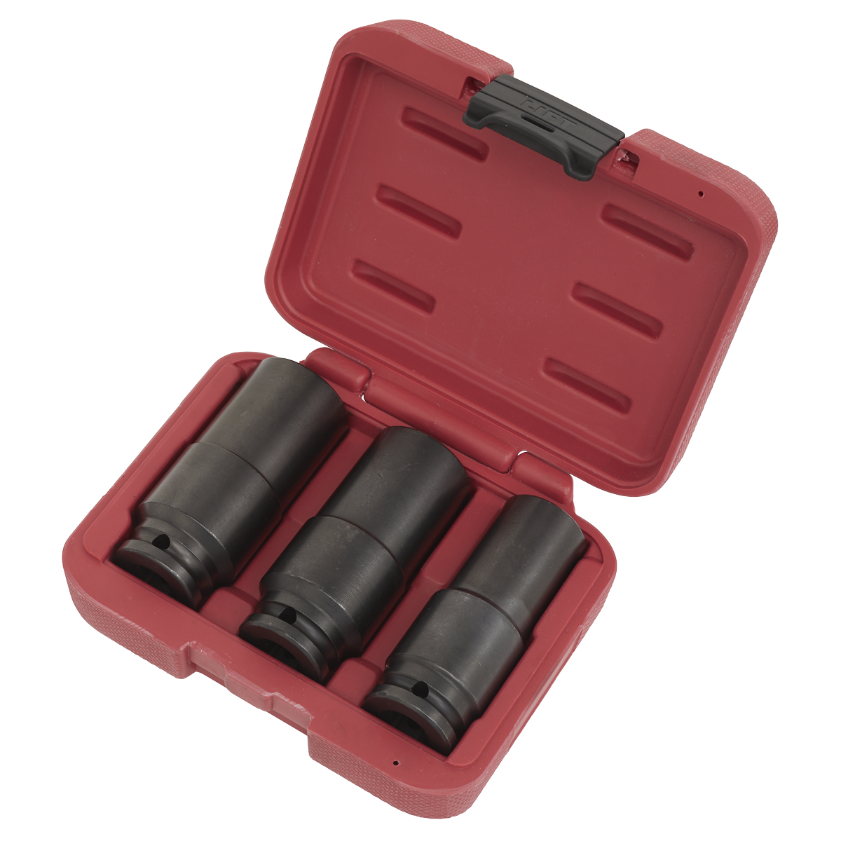 Sealey 1/2" Square Drive Deep Weighted Impact Socket Set - 3 Pieces Tool SX319