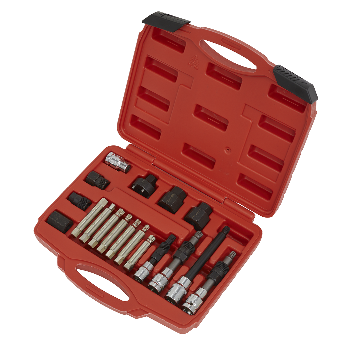 Sealey Alternator Freewheel Pulley Removal Set In Storage Case 18 Pieces SX402