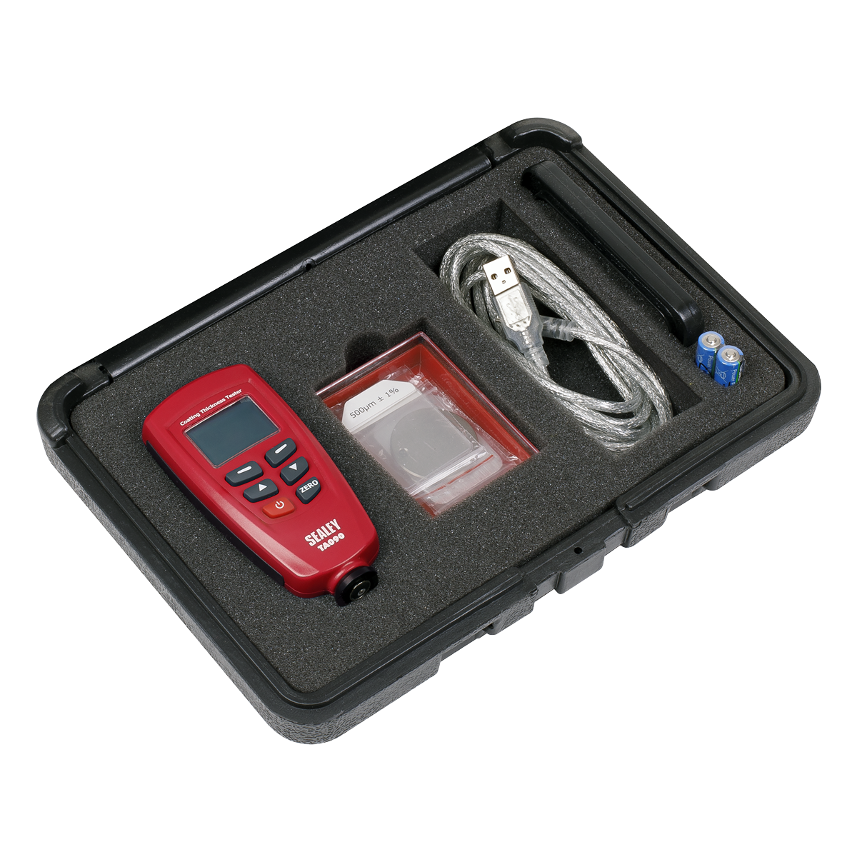 Sealey Paint Thickness Gauge Suitable For Steel and Aluminium Panels TA090