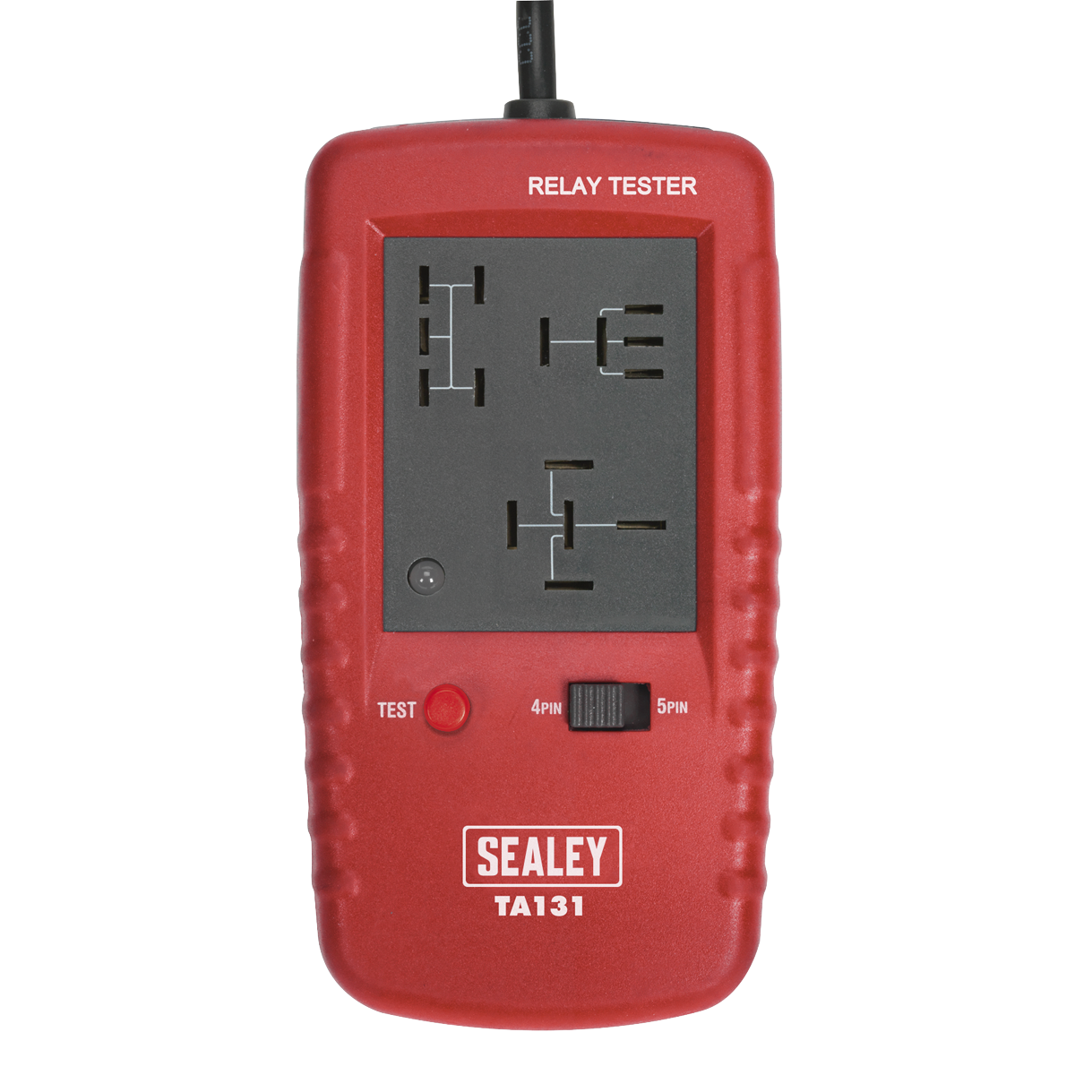 Sealey Tester For 4 & 5-Pin Electro-Mechanical Relays 130 x 70 x 35mm TA131