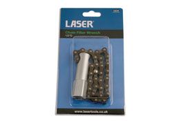 LASER 0234 Oil Drain Plug Socket Wrench Insert 1/2" Drive For Oil Filters 120mm