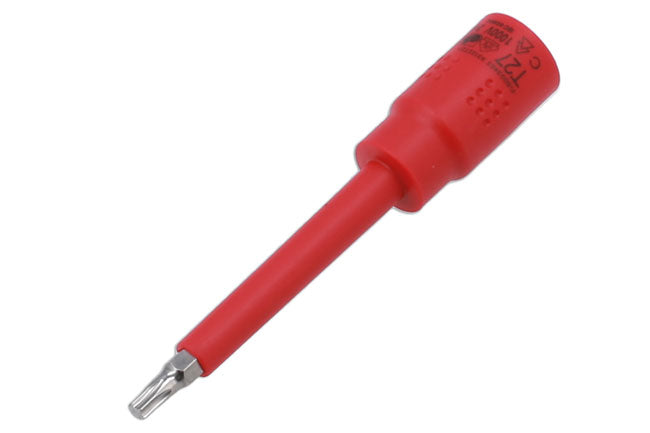 LASER 8920 Insulated Torx Star Bit Socket T27 3/8" Drive For Garage Workshop