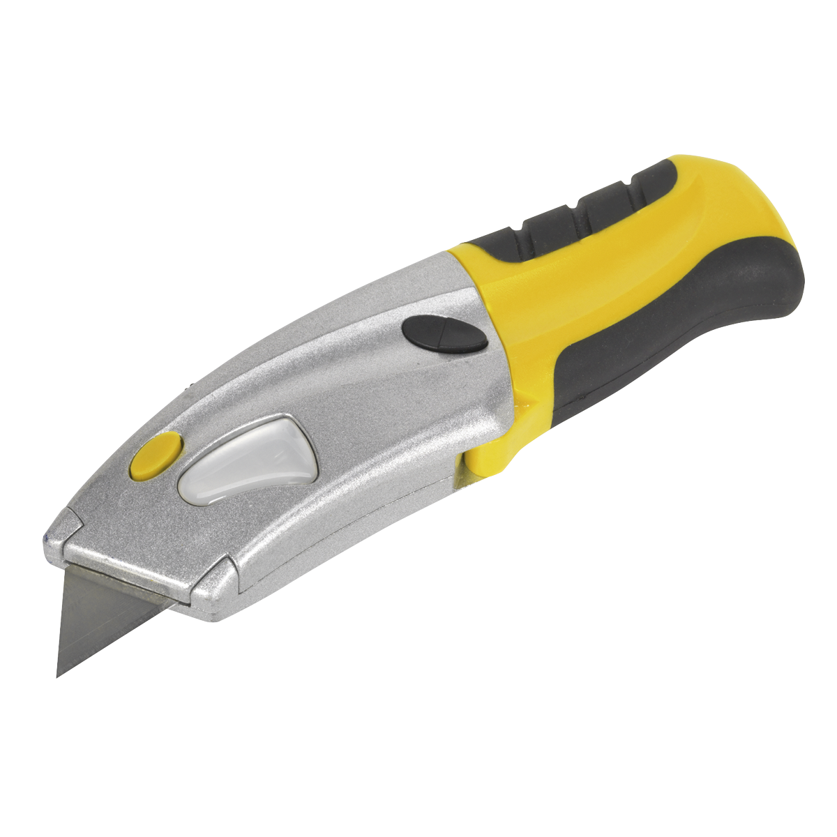 Sealey Retractable Utility Knife Heavy Duty Zinc Alloy Steel Construction AK8603