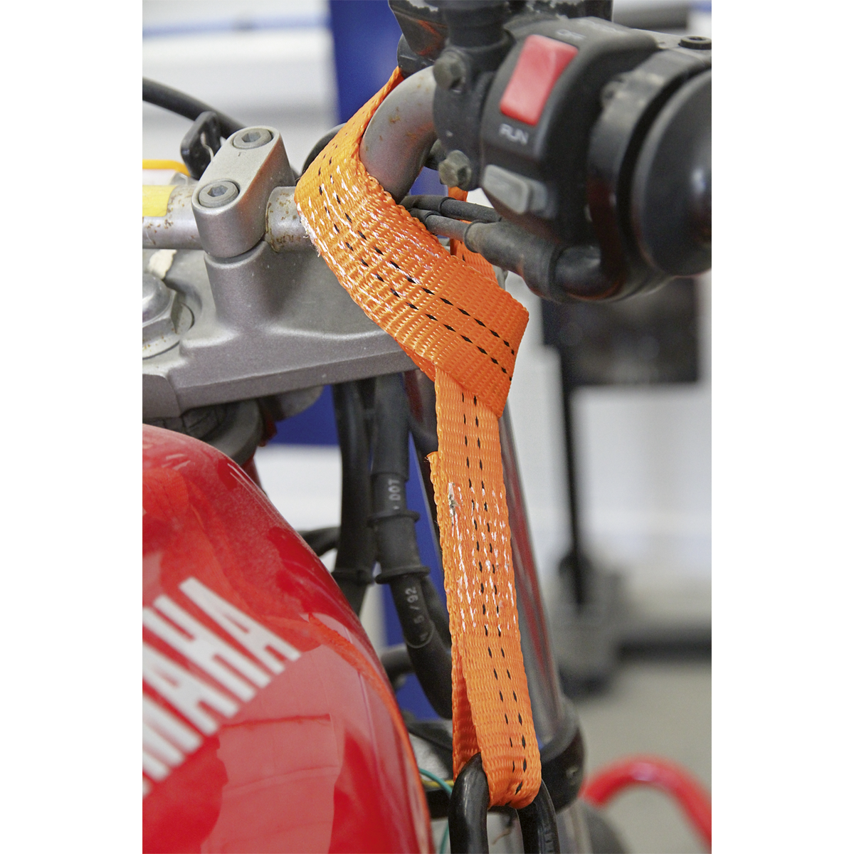 Sealey Tie Down Securing Loop Polyester Webbing Breaking Strain 2000kg 2pc TDL01