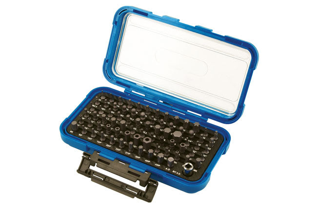 LASER 8943 77Pcs Screwdriver Bit Set Hex Torx Plus Spline Square Ball End Steel