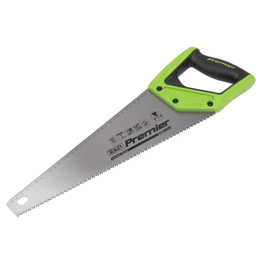 Sealey Handsaw 380mm 7TPI Carbon Steel Hardwood MDF Chipboard & Plastics AK8653