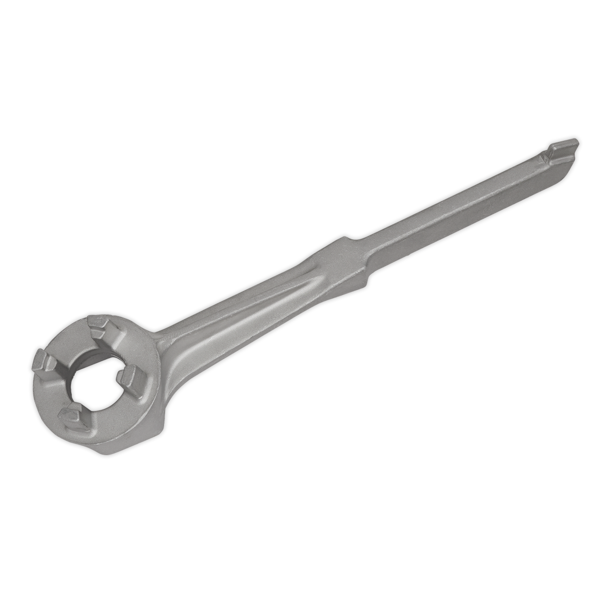 Sealey Hardened & Tempered Cast Aluminium Drum Wrench 270mm Silver TP130