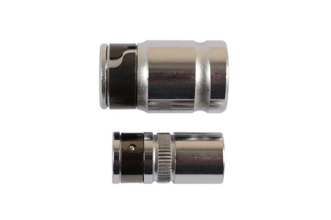 LASER 3137 Bit Holder Set 1/4" Inch & 3/8 Inch Drive Chrome Vanadium Steel