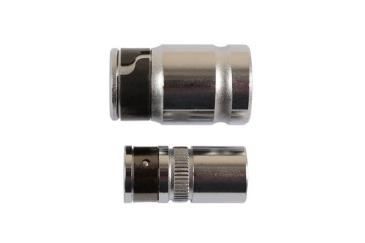 LASER 3137 Bit Holder Set 1/4" Inch & 3/8 Inch Drive Chrome Vanadium Steel