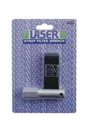 LASER 0235 Oil Drain Plug Socket Wrench Insert 1/2" Drive For Oil Filters 120mm