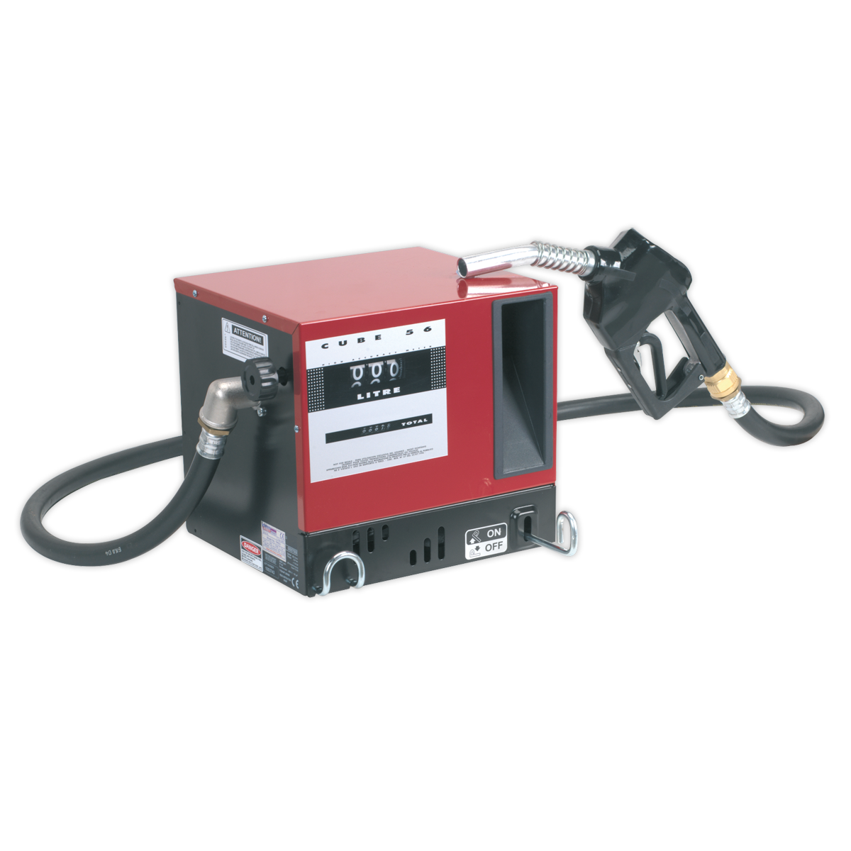 Sealey 56L/min Wall Mounting Diesel/Fluid Transfer System With Meter TP955