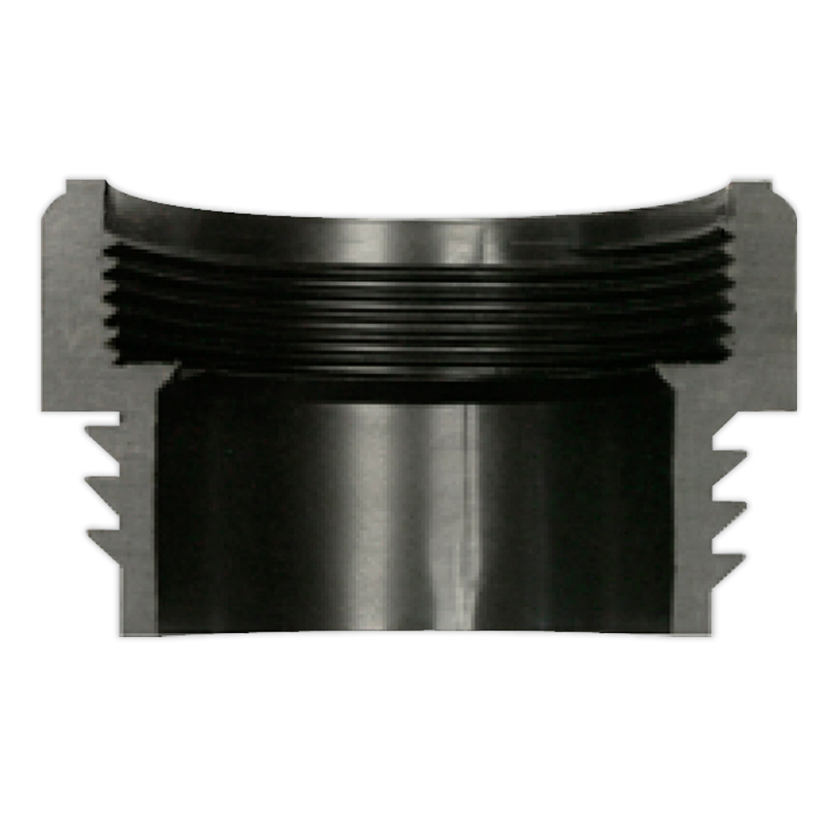 Sealey Ø64mm US Buttress Drum Adaptor With 2" BSP Thread Polypropylene TPA03