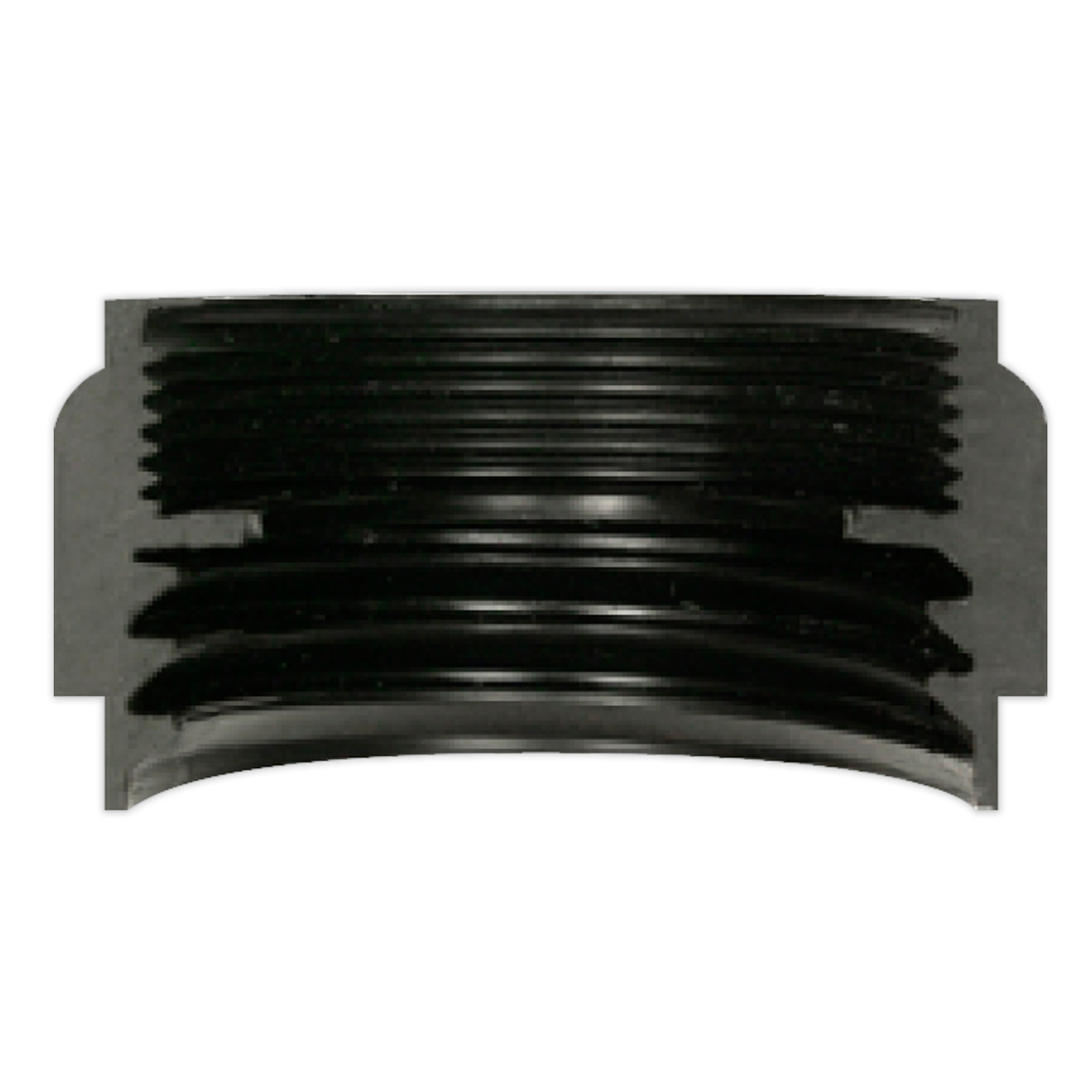 Sealey Drum Adaptor 61mm DIN 61/31 With 2" BSP Thread Polypropylene TPA07