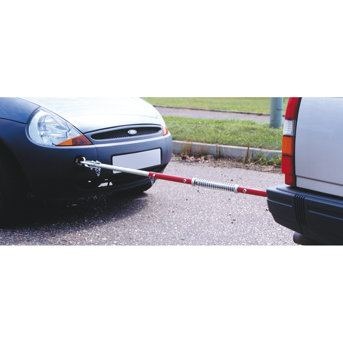 Sealey 2000kg Rolling Load Tow Pole With Spring Loaded Damper Unit TPK2522