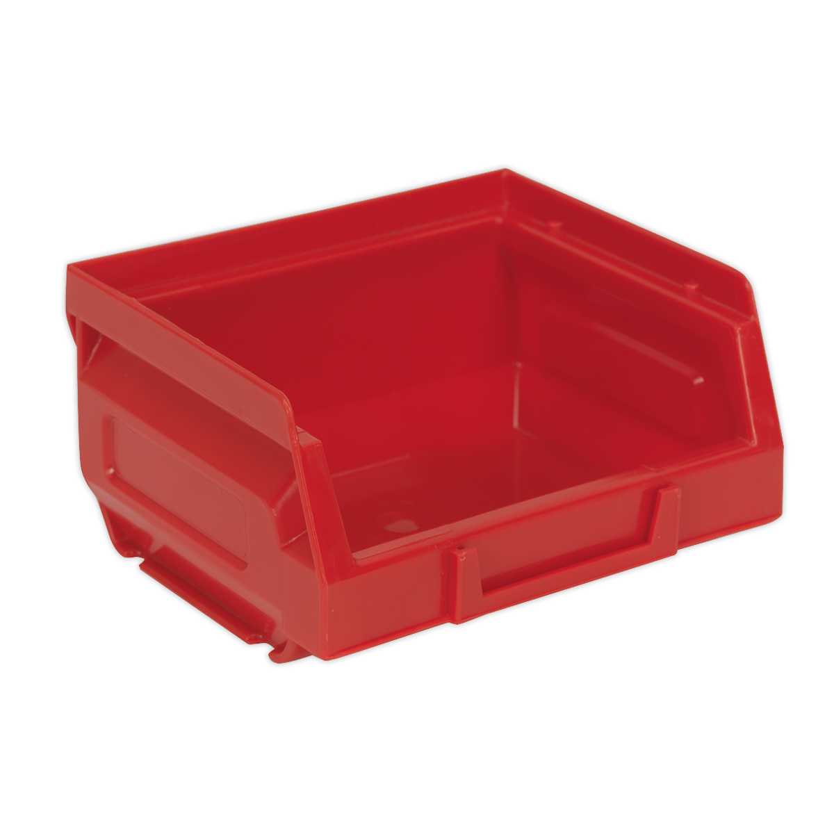 Sealey Plastic Storage Bin 103 x 85 x 53mm Red - Red Pack of 24 Pieces TPS124R