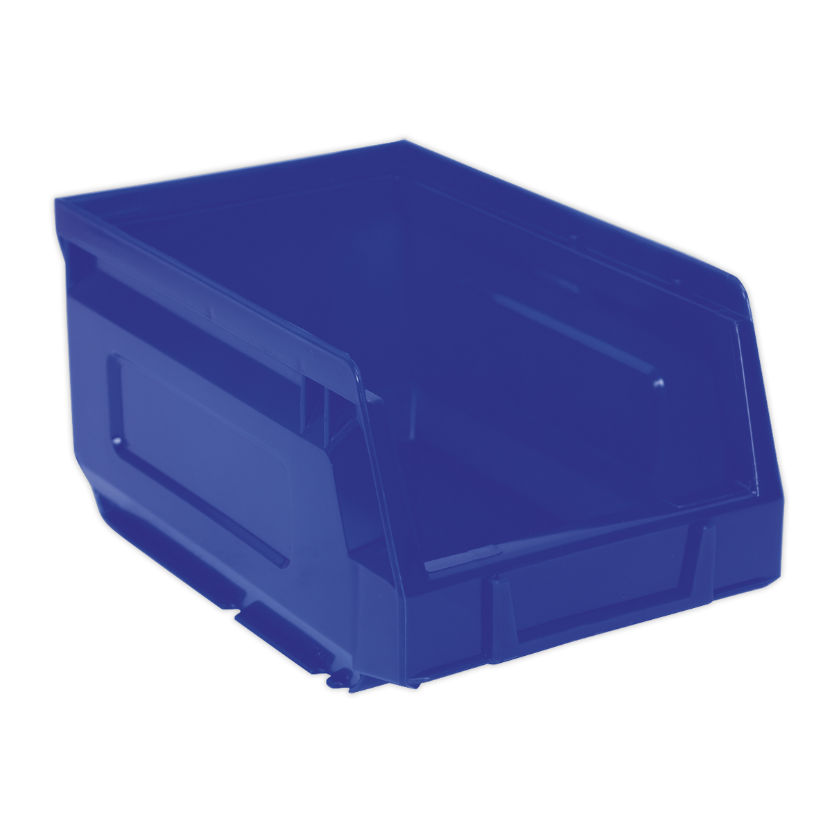 Sealey Plastic Storage Bin 105 x 165 x 83mm Shockproof - Blue Pack of 24 TPS224B