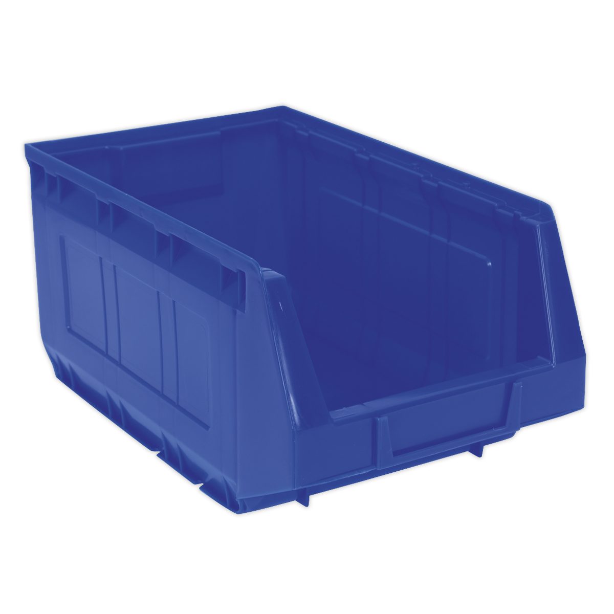 Sealey Plastic Storage Bin Box Shockproof 209x356x164mm Blue Pack of 12 TPS412B