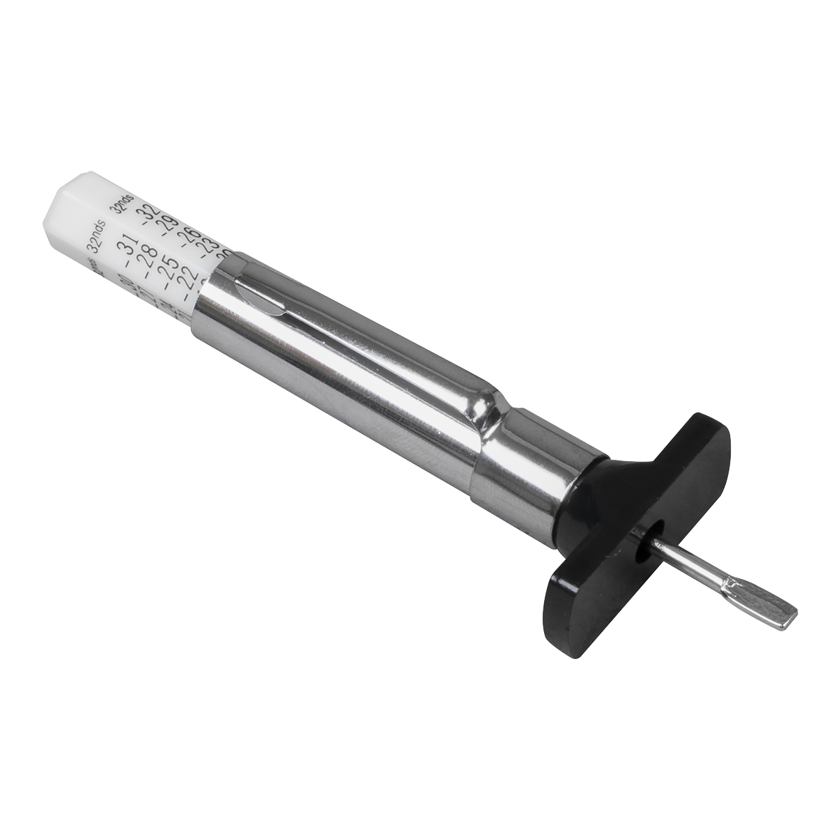 Sealey Tyre Tread Depth Gauge - Pocket Type With Chromed Steel Body TST/DGE