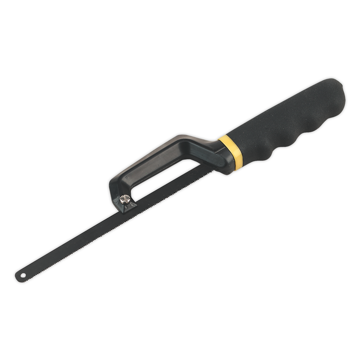Sealey Mini Hacksaw Comfort Foam Dipped Handle For Daily Professional Use AK8695
